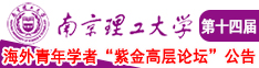 美女被艹逼南京理工大学第十四届海外青年学者紫金论坛诚邀海内外英才！